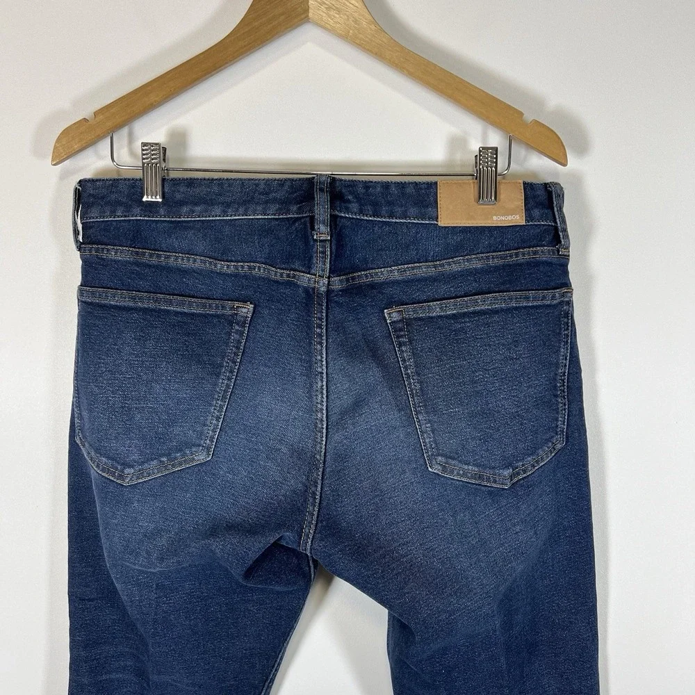 Bonobos slim fit Blue jeans Mens Size 33/30 Casual Comfort Workwear‎ Denim